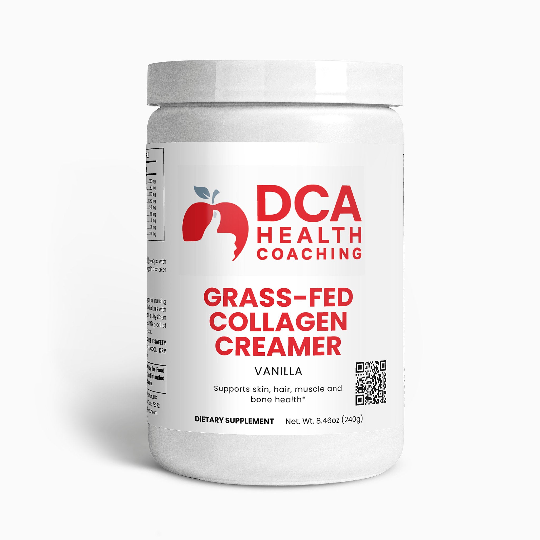 Grass-Fed Collagen Creamer (Vanilla)