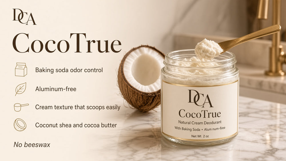 DCA CocoTrue Deodorant Cream (2 ounce)