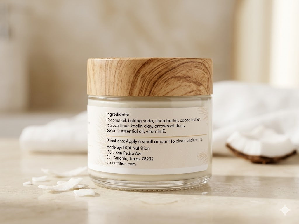 DCA Coconut Deodorant Cream (2 ounce)