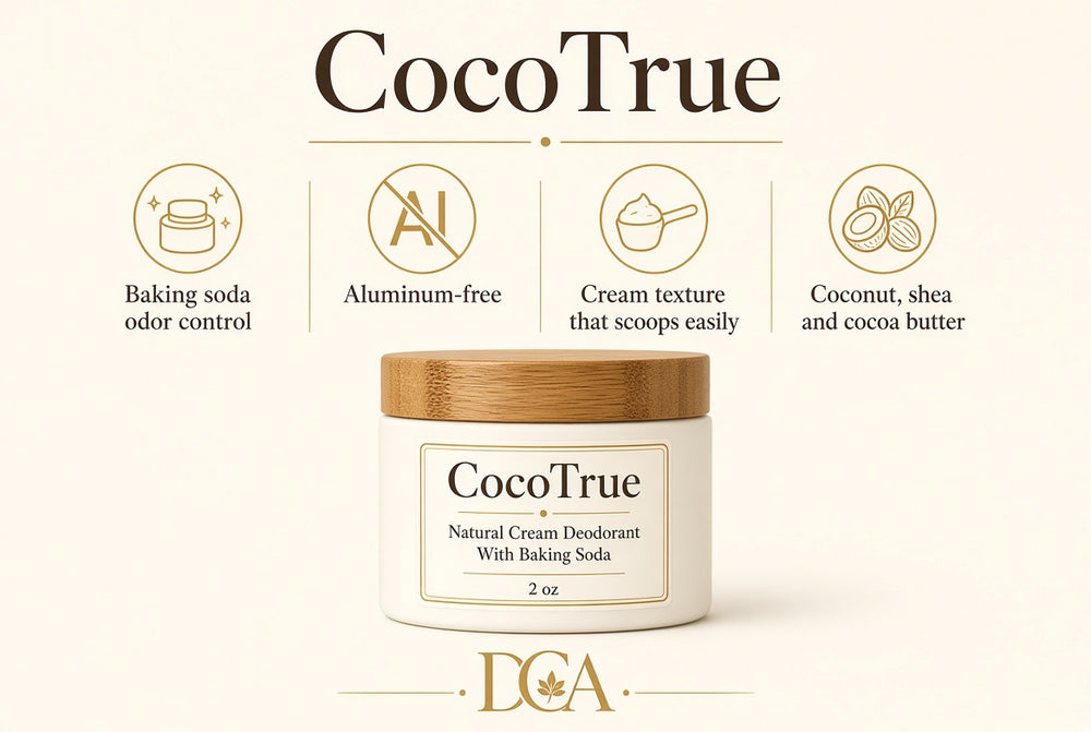 DCA CocoTrue Deodorant Cream (2 ounce)